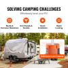 Trailer Jack Block, 2000 lbs Capacity per RV Leveling Block, High-quality Polypropylene RV Camper Stabilizer Blocks