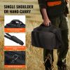 Range Bag for 2 Pistols, Tactical Gun Bag with 2 Built-in Removable Pistol Bags & 6 Detachable Magazines, Gun Range Bag for Outdoor Hunting Shooting