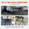 5th Wheel Tripod Stabilizer, 5000 LBS Load Capacity Tripod Fifth Wheel Stabilizer, 35"-57" Adjustable Height RV Gooseneck Stabilizer