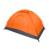 1-Person Waterproof Camping Dome Tent Outdoor Hiking Orange